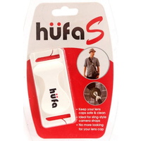 Hüfa 'S' lens cap clip White