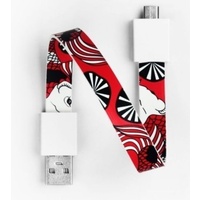 Mohzy USB to Micro USB Loop Cable in Fish Pattern