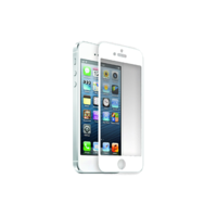 IPhone 5 White Tempered Glass Protector