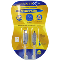 GoldX 6FT 6PIN MALE TO 4 PIN MALE