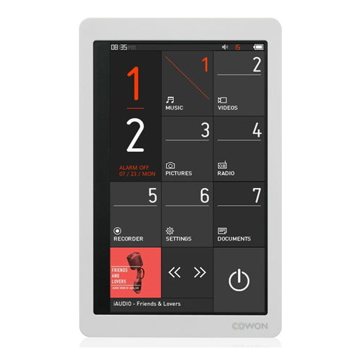 Cowon X9 16Gb White MP3 Player D2D Online