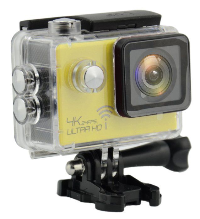 4K Action Camera 24FPS Yellow D2D Online