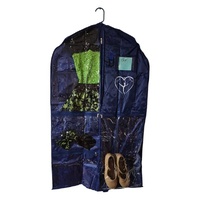 Dancer@Heart Performance Garment Bag in Royal Blue with 5 Extra Pockets, Pack of 3