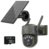 GERBER 4G PTZ CAMO Security FollowMe