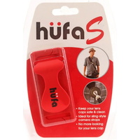 Hüfa 'S' lens cap clip Red