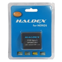 Haldex replacement GoPro Hero5 Battery AHDBT-501