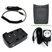 Haldex Charger Base with Plate for Sony NP-FM50 