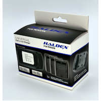 Haldex Charger For Nikon Kit with EN-EL12, EN-EL15 and EN-EL25 inc Car Adaptor AND A/C Adaptor