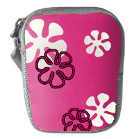 Haldex LM751PK Compact Pink Neoprene Pouch with Graphic