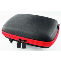 Haldex LM864 Semi Hard GPS 5" Case Black with Red Trim 