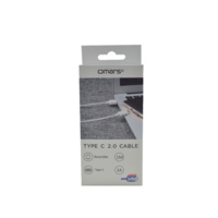 Omars Type C 2.0 Cable 1m White 
