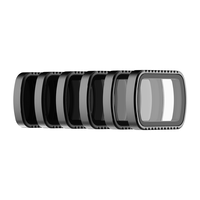 DJI Osmo Pocket Standard Series Filter 6-Pack; PL (Fixed) ND4, ND8, ND16, ND32, ND64