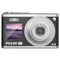 PULSE 10x Optical Zoom 4K Video Compact Camera BLACK