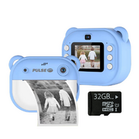 PULSE Instant Thermal Print Digital Camera Blue