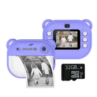 PULSE Instant Thermal Print Digital Camera Purple