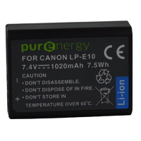 PurEnergy Canon LP-E10 Replacement Battery