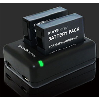 PurEnergy GoPro Hero4 Dual Charger with Battery