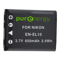 PurEnergy Nikon EN-EL10 Replacement Battery