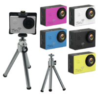 HD Webcam PC Camera  / 4K Action Camera with Mini Tripod