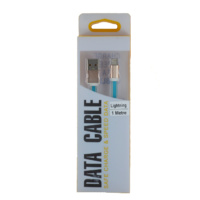 Lightning to USB 1M Data/Charge Cable Blue