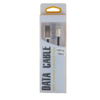 Lightning to USB  1M Data/Charge Cable Black