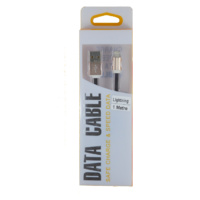 Lightning to USB 1M Data/Charge Cable Black