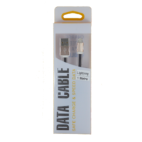 Micro USB to USB  1M Data/Charge Cable Black
