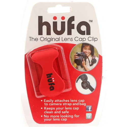 Hüfa Original lens cap clip Red