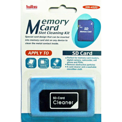 Halloa Memory Card Slot Cleaner for SD Cards