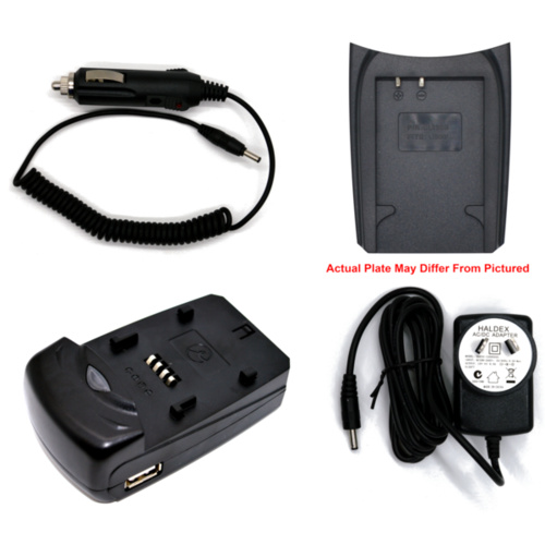 Haldex Charger Base with Plate for Sony NP-BK1 