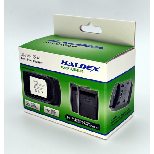Haldex Charger For Fuji Kit with NP-W126S and NP-W235 inc Car Adaptor AND A/C Adaptor