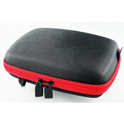 Haldex LM864 Semi Hard GPS 5" Case Black with Red Trim 