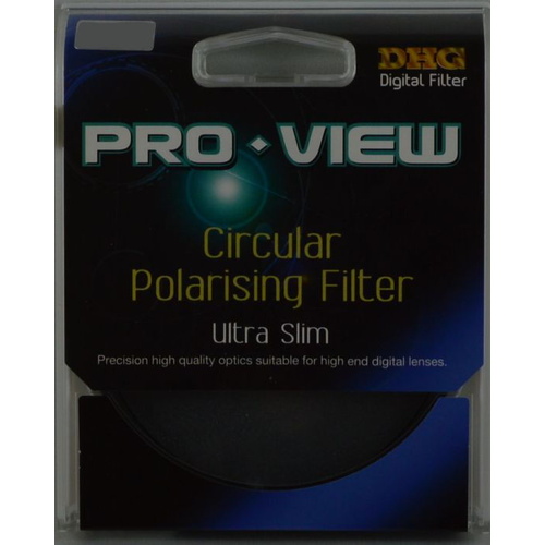 ProView 52mm Circular Polarising Camera Filter