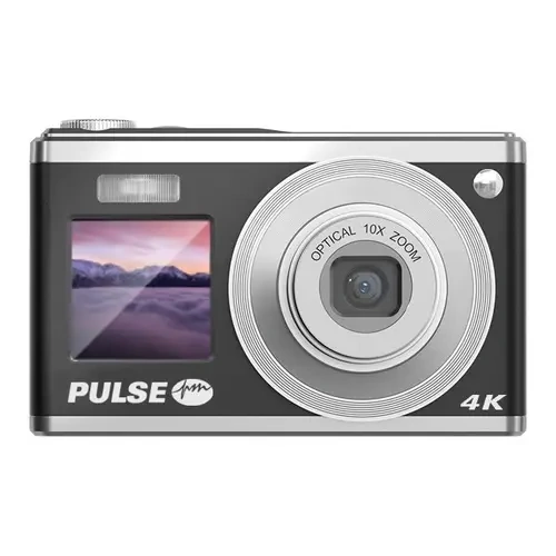 PULSE 10x Optical Zoom 4K Video Compact Camera BLACK