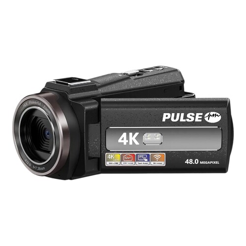 PULSE 4K Digital Video Camera WiFi, IR, Touch Screen