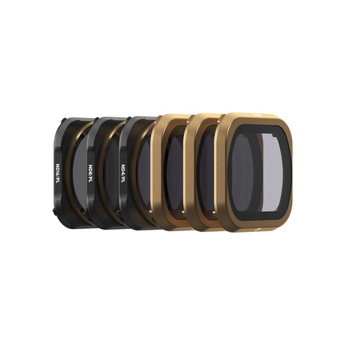 PolarPro DJI Mavic 2 Pro 6 -Pack Cinema Series with ND4, ND8, ND16,ND4/PL, ND8/PL, ND16/PL