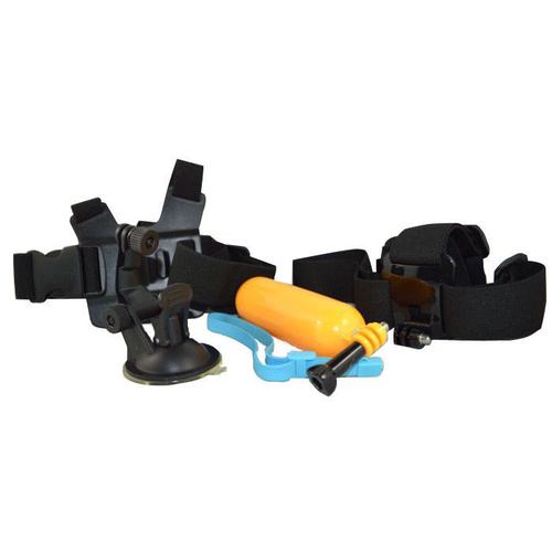ACTIONCAM ACCESSORIE KIT 6PCS