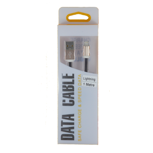 Micro USB to USB  1M Data/Charge Cable Black