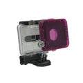 PolarPro GoPro Hero2 Snap-On Magenta Filter Acrylic 1