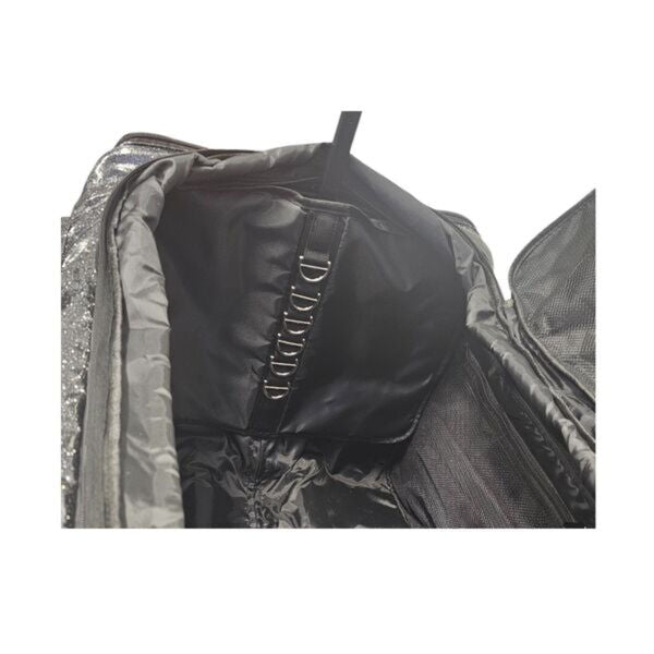 Dancer@Heart 28" Duffel Bag Glitter Black Night Sky with Rack 6