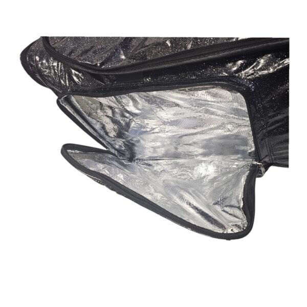 Dancer@Heart 28" Duffel Bag Glitter Black Night Sky with Rack 5
