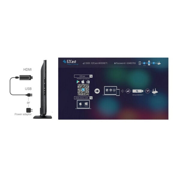 EZCast C2 Universal Wireless Display TV Mirror With HDMI Output 4