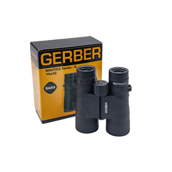 Gerber Nautica Series II 10x42 Waterproof BaK4 Prism Binoculars-3