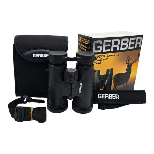 Gerber-Nautica-HD-Silver-10x42-Waterproof-Roof-Prism-Binoculars-Phase-Coated-1