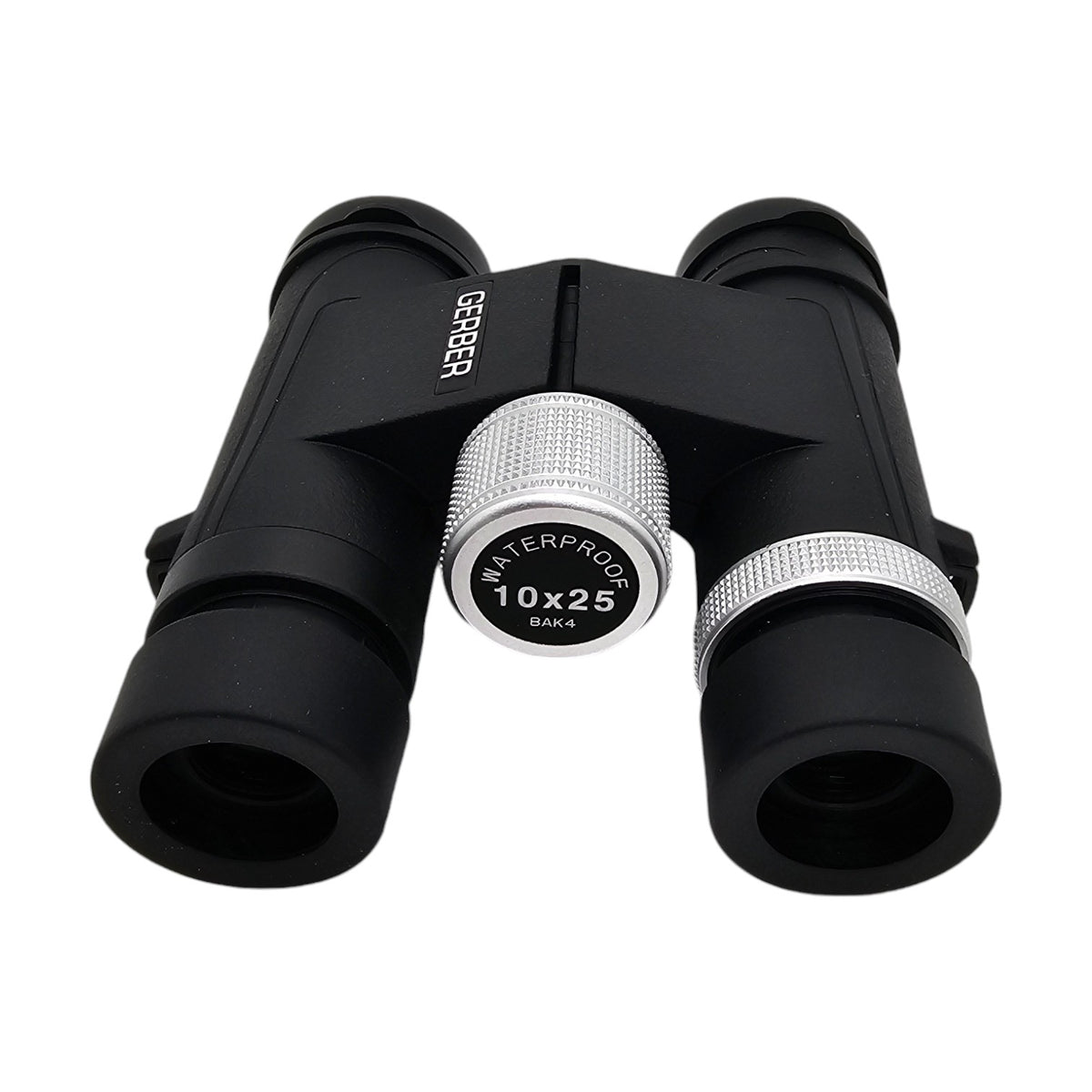 Gerber Explorer HD 10x25 Compact Binoculars BaK4 Phase Coated Waterproof Top