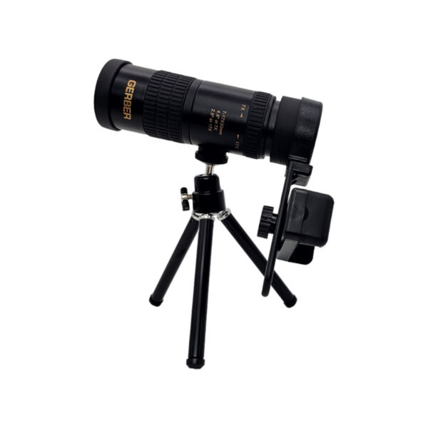 GERBER-Spotting-Scope-Ultra-HD-20-60x80mm-Waterproof-IPX7-with-Phone-Adapter-&-Tripod-16