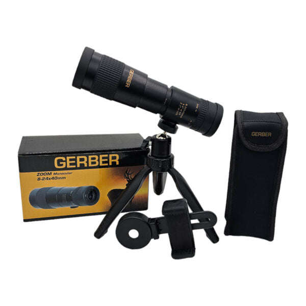 GERBER-8-24x40-Zoom-Monocular-Telescope-with-Tripod-&-Phone-Adapter-2