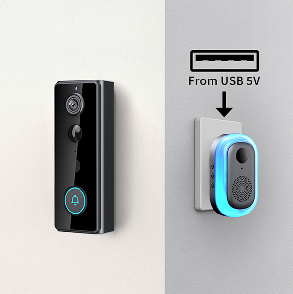 GERBER Video Door Bell Wi-Fi with TUYA Smart 3