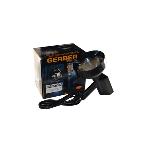 GERBER Spot Light 175mm HID 55 Watts with Cigarette Plug 2