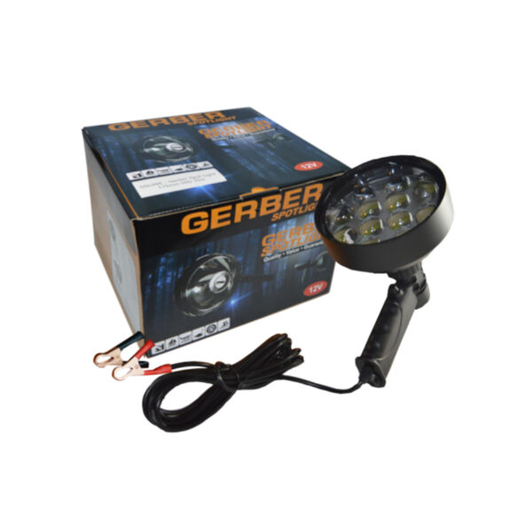 GERBER Spot Light 150mm CREE 36 Watts LED Alligator Clamp 3